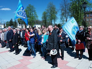 Представители МАИ приняли участие в параде в Ступино