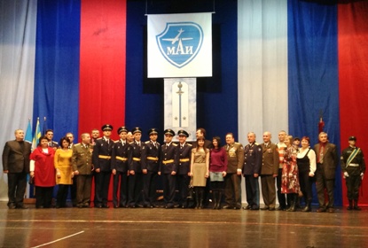 Выпуск лейтенантов в Учебном военном центре МАИ