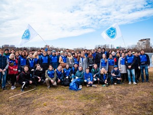 Маёвцы помогли в благоустройстве парка-заповедника Михалковское