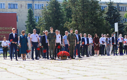 В МАИ прошёл митинг, посвящённый Дню памяти и скорби